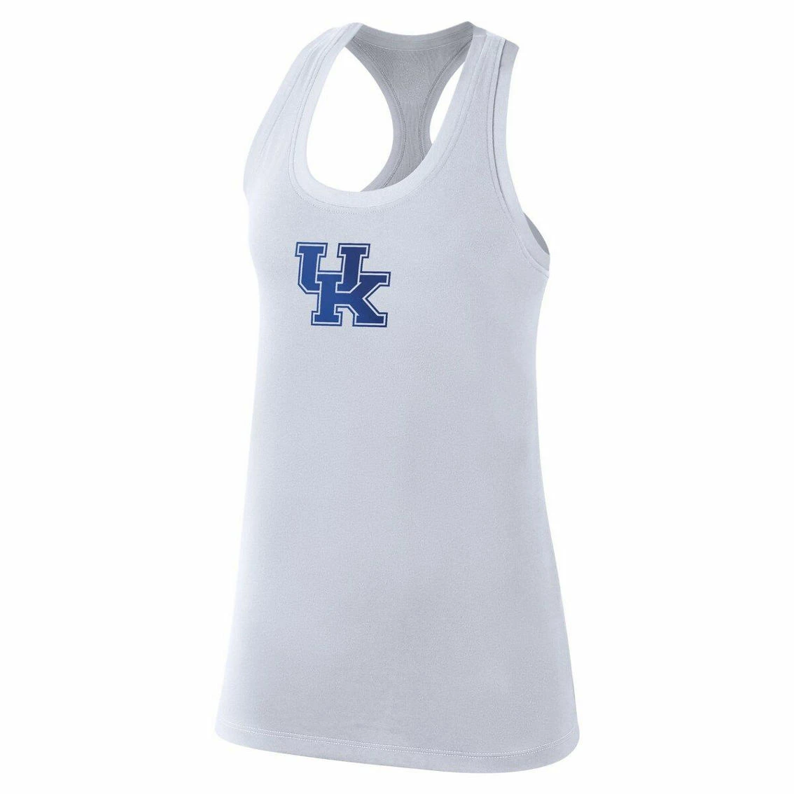 Nike Women's White Kentucky Wildcats Racerback 2-Hit Tank Top 3 Nike Women's White Kentucky Wildcats Racerback 2-Hit Tank Top - Image 3