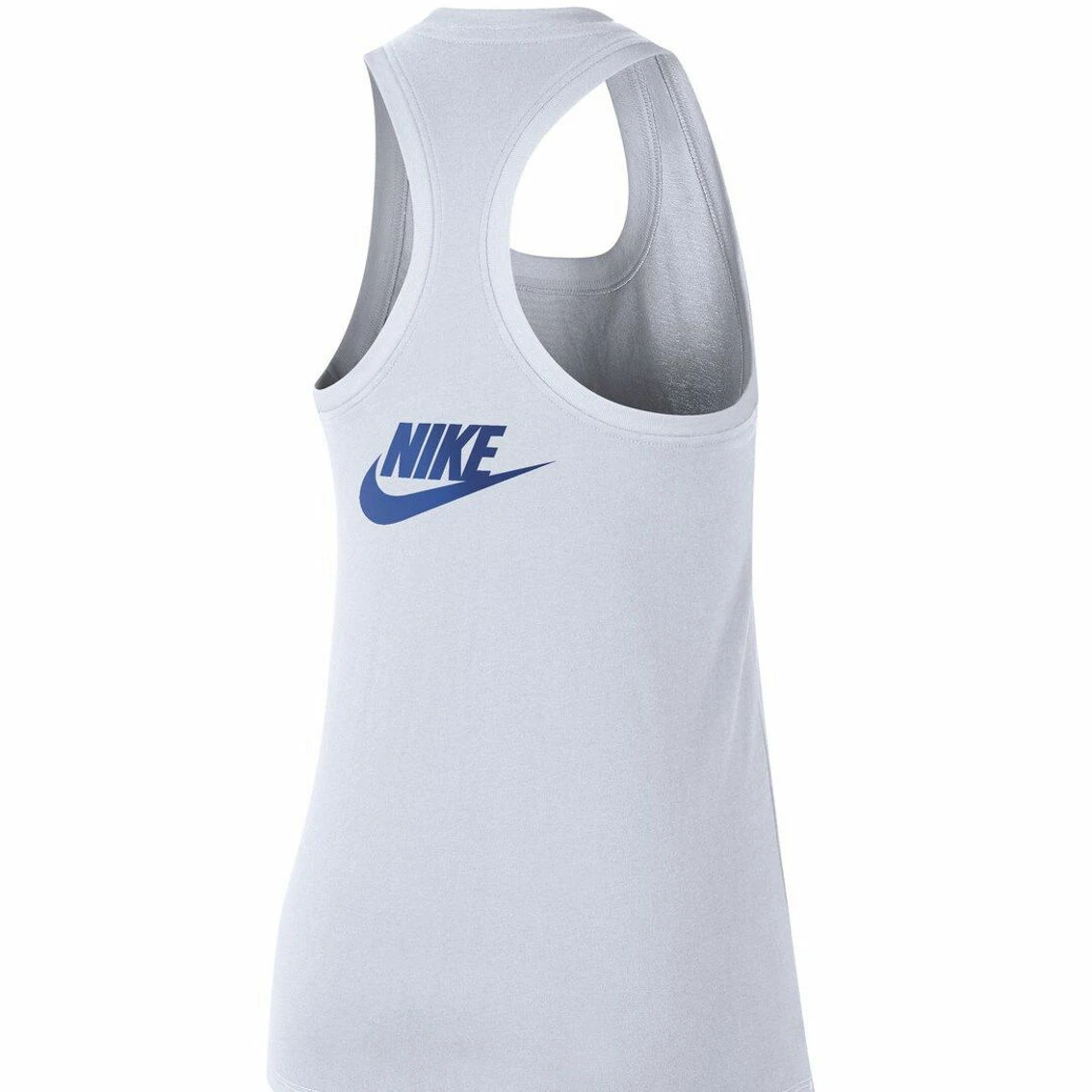 Nike Women's White Kentucky Wildcats Racerback 2-Hit Tank Top 4 Nike Women's White Kentucky Wildcats Racerback 2-Hit Tank Top - Image 4
