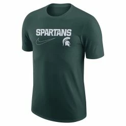 Nike Men's Green Michigan State Spartans Swoosh Max90 T-Shirt -Nike Sales DSCO1148306465 2041 ALT2