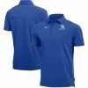 Men's Nike Heathered Royal Kentucky Wildcats 2022 Coach Performance Polo