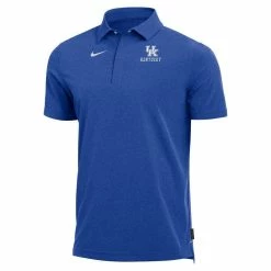 Men's Nike Heathered Royal Kentucky Wildcats 2022 Coach Performance Polo -Nike Sales DSCO1148308854 1350 ALT2