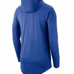 Nike Men's Royal Kentucky Wildcats Long Sleeve Performance Tri-Blend Hoodie T-Shirt -Nike Sales DSCO1148312582 1350 ALT3