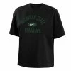 Nike Women's Black Michigan State Spartans Clean Team Boxy T-Shirt