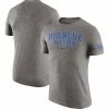 Nike Men's Heathered Gray Kentucky Wildcats 2-Hit Tri-Blend T-Shirt