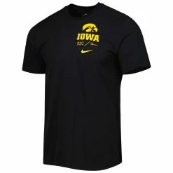 Nike Men's Black Iowa Hawkeyes Team Practice Performance T-Shirt -Nike Sales DSCO1150991661 1007 ALT2
