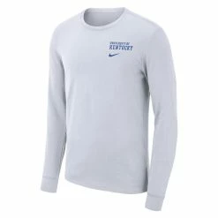 Nike Men's White Kentucky Wildcats Basketball Arena Long Sleeve T-Shirt -Nike Sales DSCO1151957789 3550 ALT2