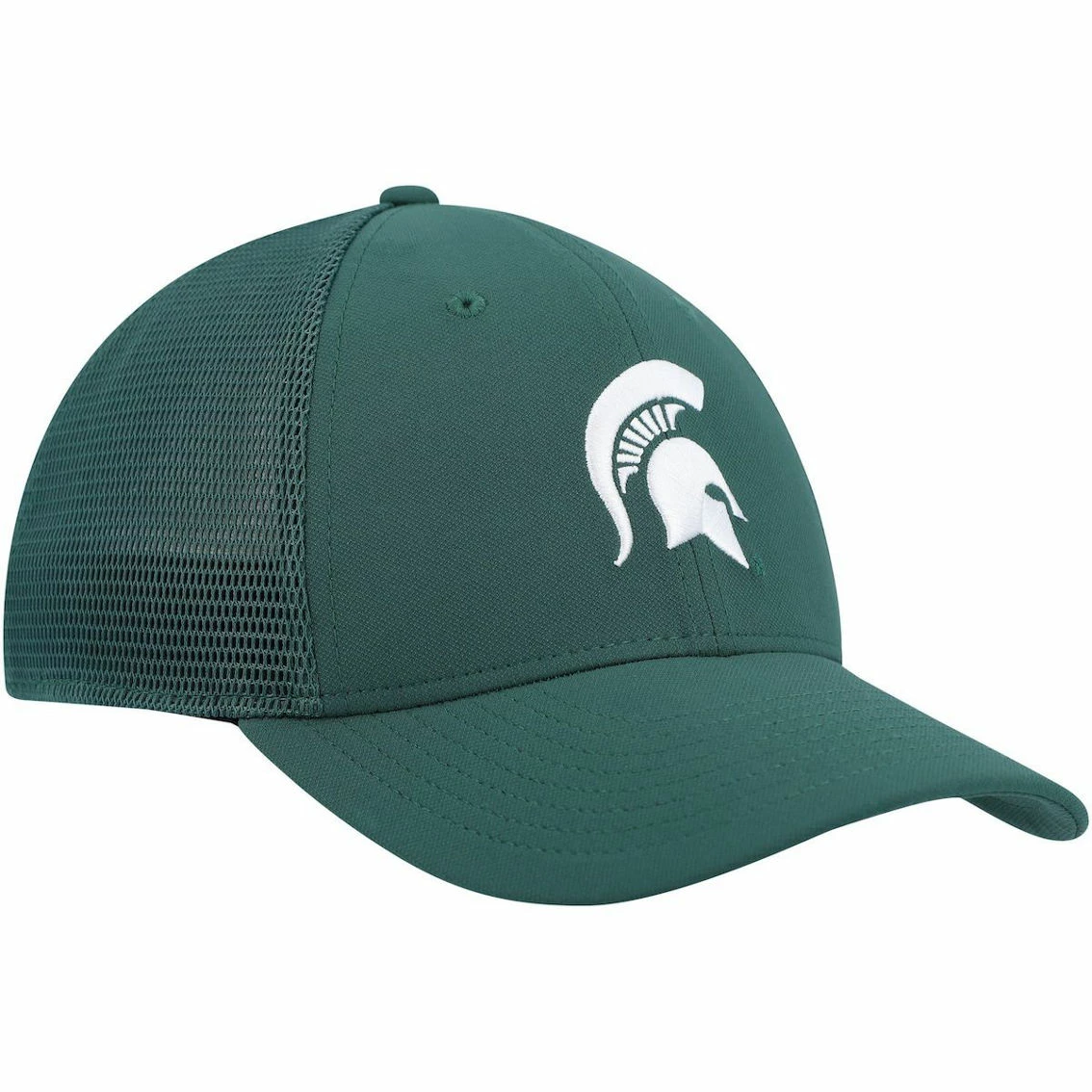 Nike Men's Green Michigan State Spartans Legacy91 Meshback Swoosh Performance Flex Hat 4 Nike Men's Green Michigan State Spartans Legacy91 Meshback Swoosh Performance Flex Hat - Image 4