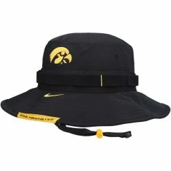 Nike Men's Black Iowa Hawkeyes Boonie Performance Bucket Hat