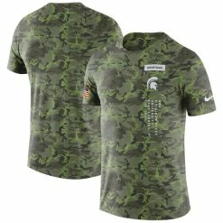 Nike Men's Camo Michigan State Spartans Military T-Shirt