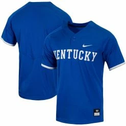 Nike Men's Royal Kentucky Wildcats Replica Vapor Elite Two-Button Baseball Jersey