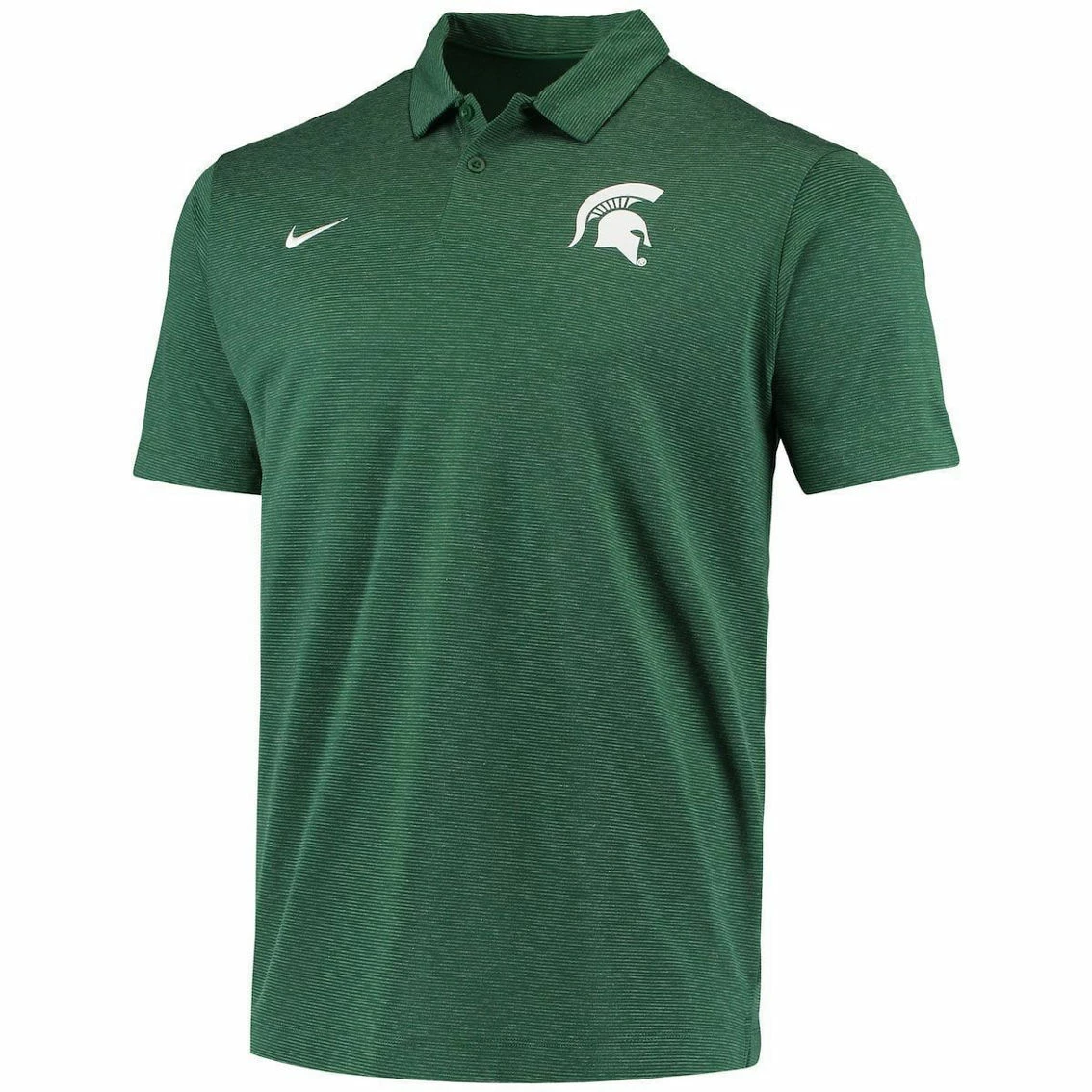 Nike Men's Green Michigan State Spartans College Performance Polo 3 Nike Men's Green Michigan State Spartans College Performance Polo - Image 3