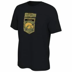 Nike Men's Black Iowa Hawkeyes Veterans Camo T-Shirt 6 Nike Men's Black Iowa Hawkeyes Veterans Camo T-Shirt -Nike Sales DSCO1153012047 1007 ALT2