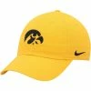Nike Men's Gold Iowa Hawkeyes Heritage86 Logo Adjustable Hat