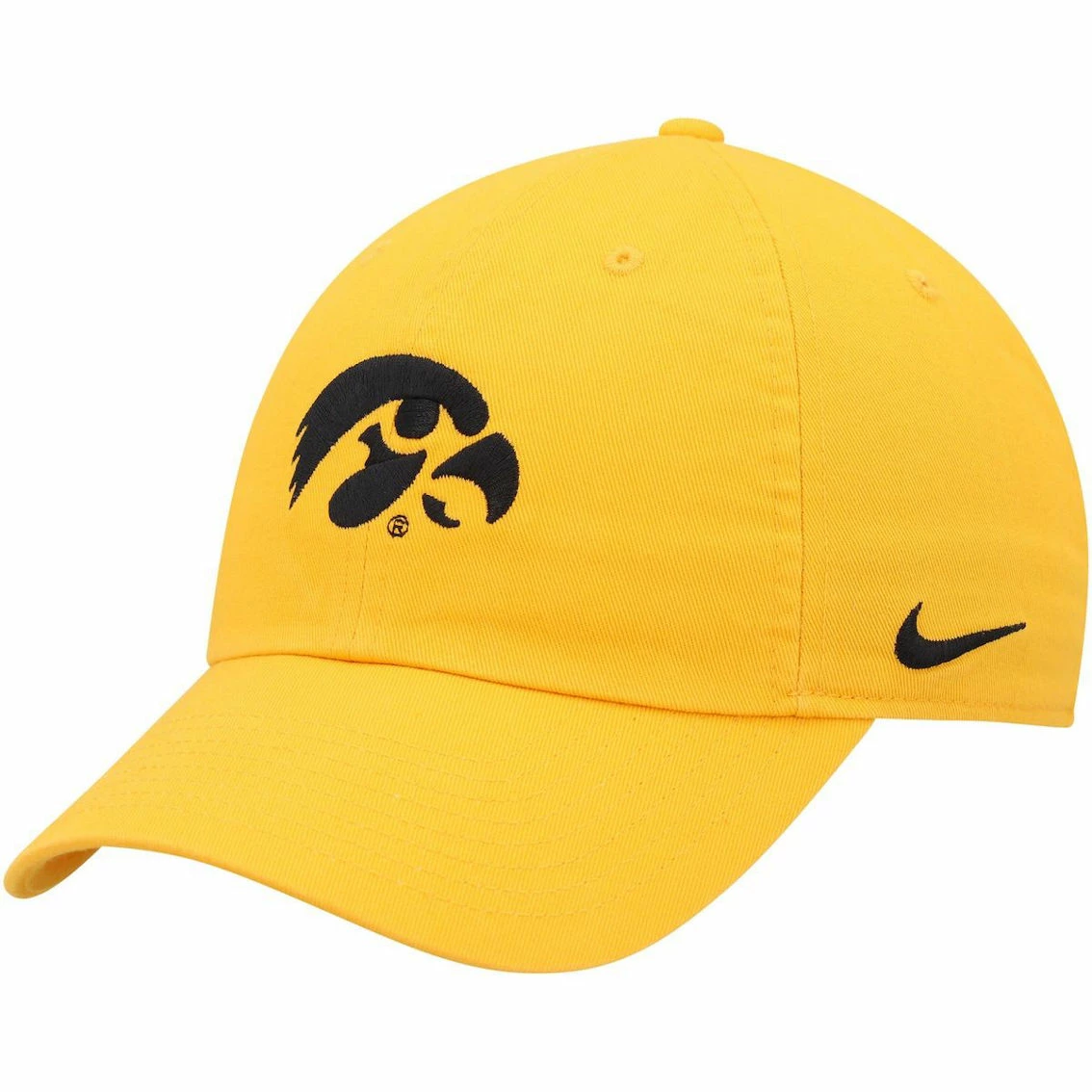 Nike Men's Gold Iowa Hawkeyes Heritage86 Logo Adjustable Hat 1 Nike Men's Gold Iowa Hawkeyes Heritage86 Logo Adjustable Hat