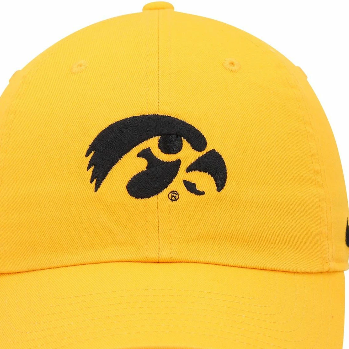 Nike Men's Gold Iowa Hawkeyes Heritage86 Logo Adjustable Hat 3 Nike Men's Gold Iowa Hawkeyes Heritage86 Logo Adjustable Hat - Image 3