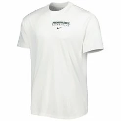 Nike Men's White Michigan State Spartans Basketball Movement Max90 T-Shirt -Nike Sales DSCO1153018614 3550 ALT2