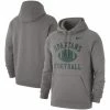 Men's Nike Heathered Gray Michigan State Spartans Football Club Pullover Hoodie
