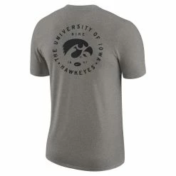 Nike Men's Heather Gray Iowa Hawkeyes Logo 2-Hit Tri-Blend T-Shirt 7 Nike Men's Heather Gray Iowa Hawkeyes Logo 2-Hit Tri-Blend T-Shirt -Nike Sales DSCO1153026649 1927 ALT3