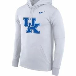 Nike Men's White Kentucky Wildcats Performance Pullover Hoodie -Nike Sales DSCO1153145500 3550 ALT2