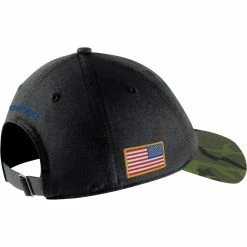 Nike Men's Black/Camo Kentucky Wildcats Veterans Day 2Tone Legacy91 Adjustable Hat -Nike Sales DSCO1153145830 1007 ALT2