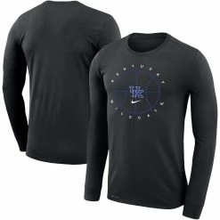 Men's Nike Black Kentucky Wildcats Basketball Icon Legend Performance Long Sleeve T-Shirt