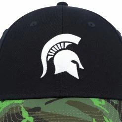 Nike Men's Black/Camo Michigan State Spartans Veterans Day 2Tone Legacy91 Adjustable Hat -Nike Sales DSCO1153341760 1007 ALT2