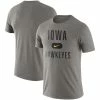Nike Men's Heathered Gray Iowa Hawkeyes Team Arch T-Shirt