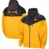 Nike Men's Charcoal/Gold Iowa Hawkeyes Windrunner Raglan Full-Zip Jacket