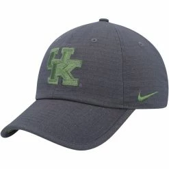 Men's Nike Charcoal Kentucky Wildcats Veterans Day Tactical Heritage86 Performance Adjustable Hat -Nike Sales DSCO1153737651 1904 ALT3