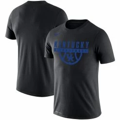 Nike Men's Black Kentucky Wildcats Basketball Drop Legend Performance T-Shirt