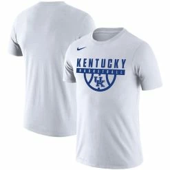 Nike Men's White Kentucky Wildcats Basketball Drop Legend Performance T-Shirt