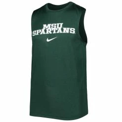 Nike Youth Green Michigan State Spartans Legend Performance Sleeveless T-Shirt -Nike Sales DSCO1154672337 2041 ALT2