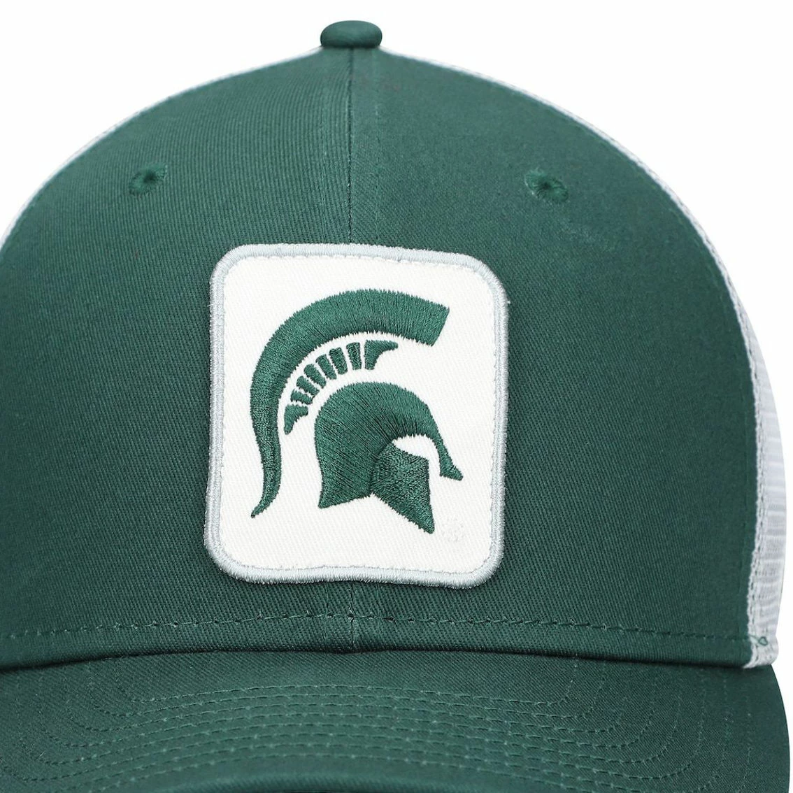 Nike Men's Green/White Michigan State Spartans Classic99 Trucker Snapback Hat 3 Nike Men's Green/White Michigan State Spartans Classic99 Trucker Snapback Hat - Image 3