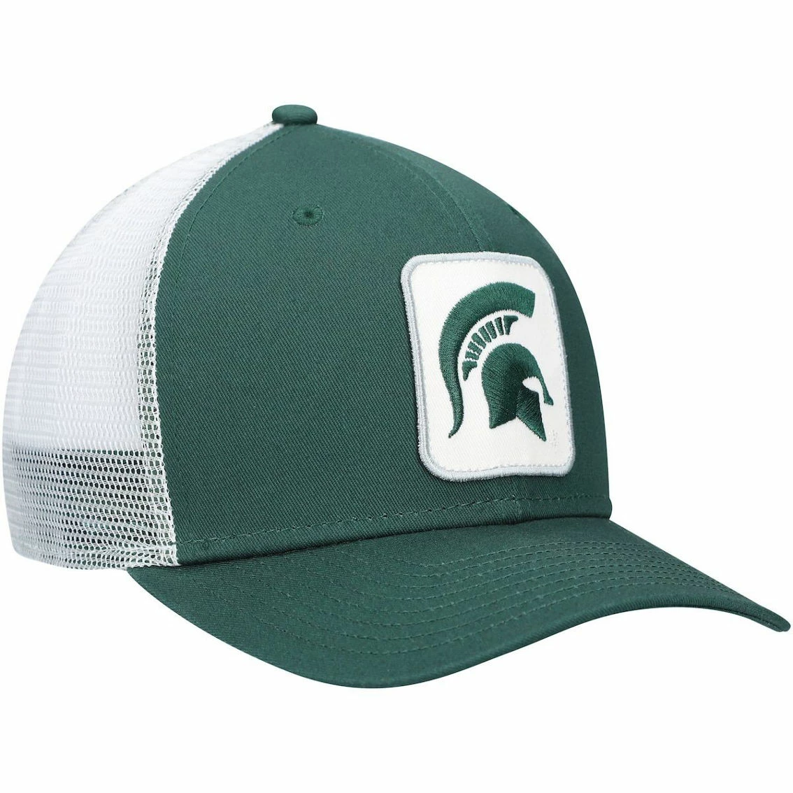 Nike Men's Green/White Michigan State Spartans Classic99 Trucker Snapback Hat 4 Nike Men's Green/White Michigan State Spartans Classic99 Trucker Snapback Hat - Image 4