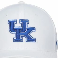 Nike Men's White Kentucky Wildcats Classic99 Swoosh Performance Flex Hat -Nike Sales DSCO1156873468 3550 ALT2