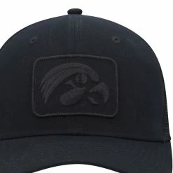 Nike Men's Iowa Hawkeyes Classic99 Triple Black Trucker Snapback Hat 5 Nike Men's Iowa Hawkeyes Classic99 Triple Black Trucker Snapback Hat -Nike Sales DSCO1157449275 1007 ALT2