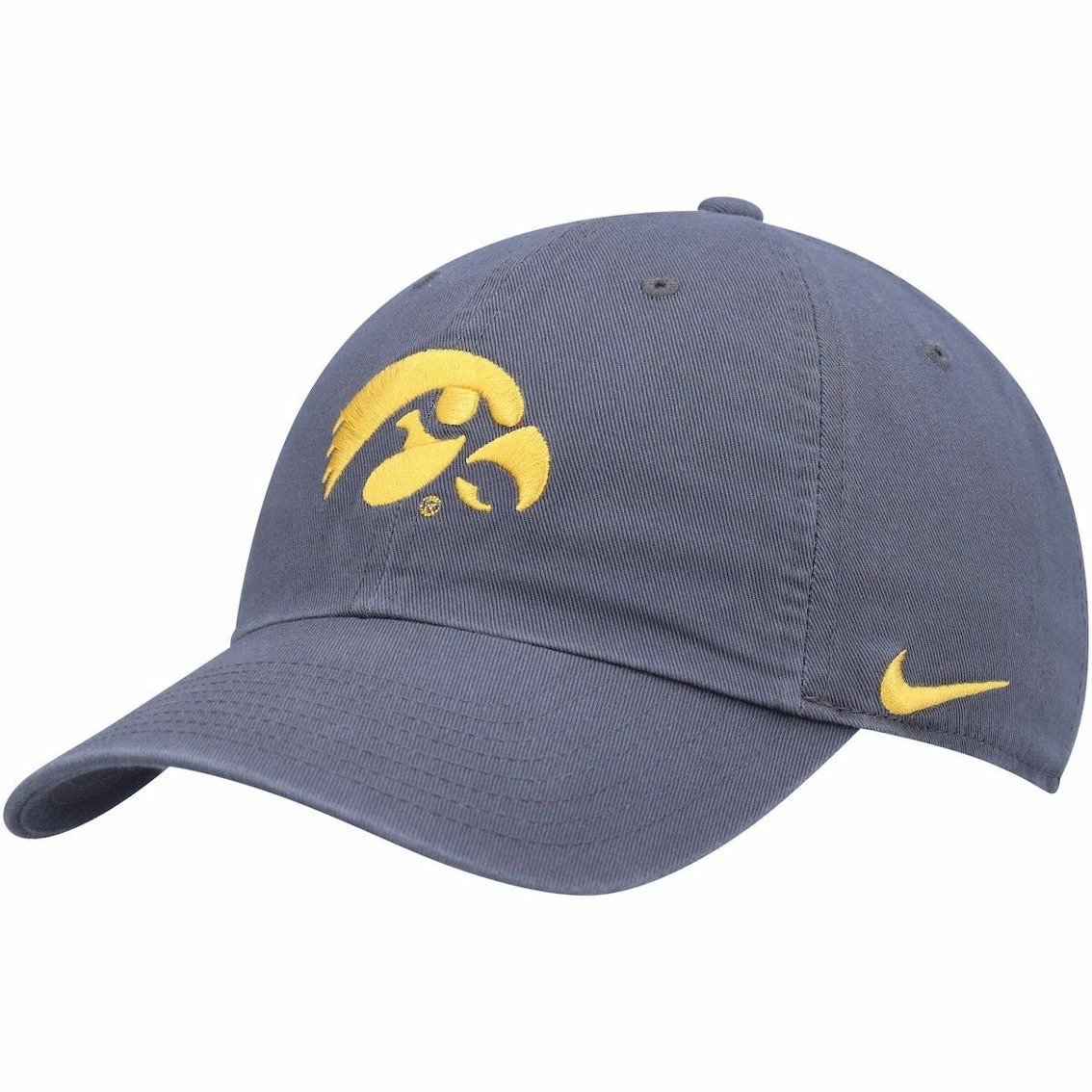 Nike Men's Gray Iowa Hawkeyes Hertiage86 Adjustable Hat 2 Nike Men's Gray Iowa Hawkeyes Hertiage86 Adjustable Hat - Image 2
