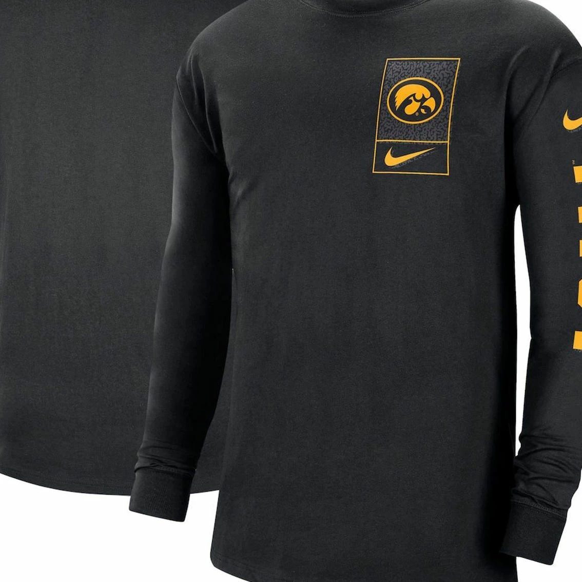 Nike Men's Black Iowa Hawkeyes Seasonal Max90 2-Hit Long Sleeve T-Shirt 1 Nike Men's Black Iowa Hawkeyes Seasonal Max90 2-Hit Long Sleeve T-Shirt