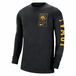 Nike Men's Black Iowa Hawkeyes Seasonal Max90 2-Hit Long Sleeve T-Shirt 6 Nike Men's Black Iowa Hawkeyes Seasonal Max90 2-Hit Long Sleeve T-Shirt -Nike Sales DSCO1157568825 1007 ALT2