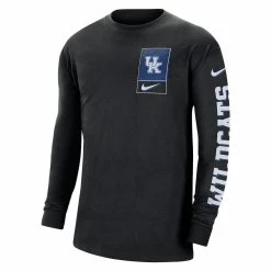 Nike Men's Black Kentucky Wildcats Seasonal Max90 2-Hit Long Sleeve T-Shirt -Nike Sales DSCO1157801174 1007 ALT2