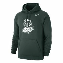 Nike Men's Green Michigan State Spartans Vintage Logo Pullover Hoodie -Nike Sales DSCO1158093311 2041 ALT2