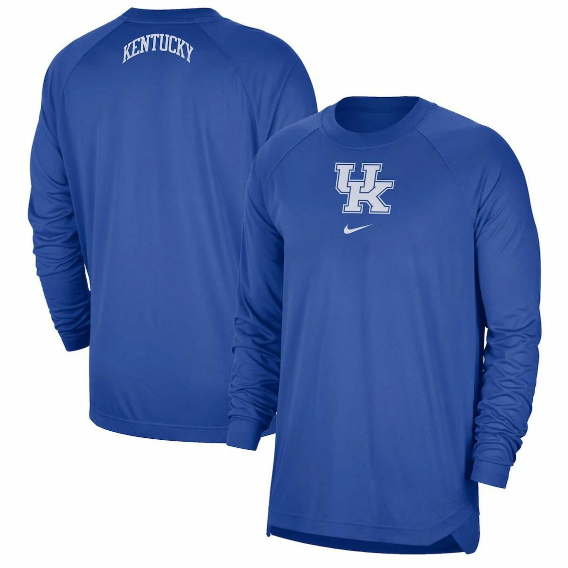 Nike Men's Royal Kentucky Wildcats Basketball Spotlight Performance Raglan T-Shirt 1 Nike Men's Royal Kentucky Wildcats Basketball Spotlight Performance Raglan T-Shirt