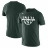 Men's Nike Green Michigan State Spartans Basketball Drop Legend Performance T-Shirt