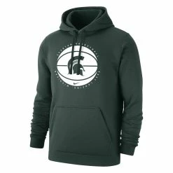 Nike Men's Green Michigan State Spartans Basketball Pullover Hoodie 6 Nike Men's Green Michigan State Spartans Basketball Pullover Hoodie -Nike Sales DSCO1158932645 2041 ALT2