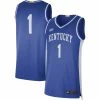 Nike Men's #1 Royal Kentucky Wildcats Limited Retro Jersey