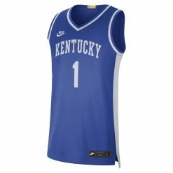 Nike Men's #1 Royal Kentucky Wildcats Limited Retro Jersey 6 Nike Men's #1 Royal Kentucky Wildcats Limited Retro Jersey -Nike Sales DSCO1159490077 1350 ALT2