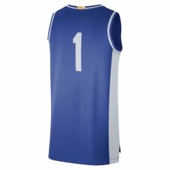Nike Men's #1 Royal Kentucky Wildcats Limited Retro Jersey 7 Nike Men's #1 Royal Kentucky Wildcats Limited Retro Jersey -Nike Sales DSCO1159490077 1350 ALT3