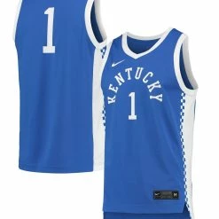 Nike Unisex #1 Royal Kentucky Wildcats Replica Basketball Jersey