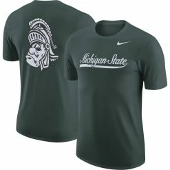Nike Men's Green Michigan State Spartans 2-Hit Vault Performance T-Shirt