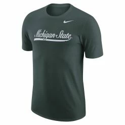Nike Men's Green Michigan State Spartans 2-Hit Vault Performance T-Shirt -Nike Sales DSCO1159713350 2041 ALT2